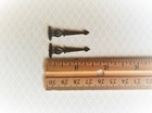 Dollhouse Miniature Hinge Large Antique Style Bronze 1 12 Scale Includes Nails