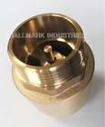 Check Valve  Brass  1 25  Npt Male In  1 25 Fnpt Female Out  Hallmark Industries