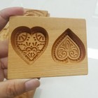 Wooden Cookie Cutter Love Heart Mold Baking Mold Diy Cookie Biscuit Decor Gift
