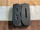 Vintage Printing Letterpress Wood Type Printers Block Number Set 60 Or 90