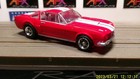 Afx Racing H o  Scale Mega G  1 7 1966 Shelby Gt350 Red White Stripe New