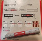  8  Fischer Universal Plug Duopower 8 X 65