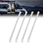 Interior Led Light Bar  4pcs 12v 48 Leds 6500k Light Strip  For Car Truck Camper