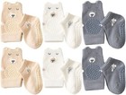 Baby Kids Crawling Knee Pads Socks Safety Anti-slip Leg Elbow Protectors