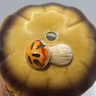 1976 Sears   Roebuck Merry Mushroom Hanging Planter   Bird Feeder No Chain