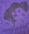 Madonna Sticky   Sweet Tour Concert Purple Band T-shirt Fitted Tee Ladies Xl Htf