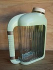 Vintage Refrigerator Glass Water Bottle 
