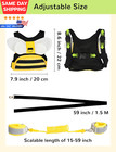 Toddler Harness With Anti Lost Wrist Link - 3-in-1 Baby Safety Leash Backpack  A
