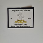 Royal West Kent Regimental Colours David J Hunter Trade Card Set 1st Series Of 6