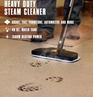 Portable Steam Cleaner Machine Steamer Carpet Floor Auto Detailing Tile Grout