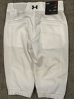 Under Armour Kids Girls White Cropped Softball Pants Size Yxs Youth   o 