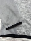 Reebok Hoodie Youth Large 10-12 Gray Black Logo Pullover Fleece Sweatshirt