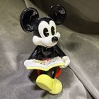 Mickey And Minnie Mouse Reading Book Figurines- Used