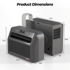 Fogatti 6 500 Btu Camper Air Conditioner  110v Portable Ac Unit For Rv  Caravan