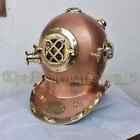 Marine Diving Divers Helmet Brass Antique 18 solid Steel Us Navy Mark V Deep Sea