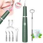 Ultrasonic Tooth Cleaner Kit Dental Plaque Calculus Stain Remover Teeth Cleaning