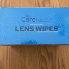 New Box Care Touch Eyeglass Lens Wipes Pre-moistened 210 Individual Wrapped Wipe