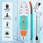 Inflatable Stand Up Paddle Board With Sup Accessories  Anti-slip Eva Deck  10   4   
