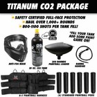 Maddog Tippmann Cronus Tactical Titanium Co2 Paintball Gun Starter Package Olive