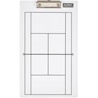Murray Sporting Goods Dry Erase Double-sided Tennis Coaches Clipboard