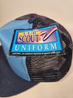 Vintage Cub Scout Bsa Blue Webelos Rank Mesh Cap Hat Adjustable Snapback Usa Nwt