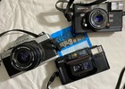 Lot Of 18 Vintage Cameras And Photography Accessories Minolta Polaroid Tiffen