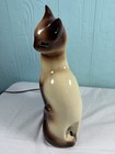 Vintage Kron Siamese Cat Tv Lamp Mcm 1950s Ceramic Works No Chips