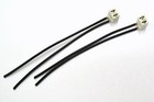 Wire Pigtail Female Ceramic H11b Two Harness Head Light Bulb Socket Connector Oe