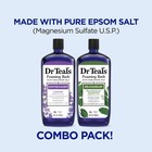 Foaming Bath With Pure Epsom Salt  Lavender   Eucalyptus  34 Fl Oz Pack Of 2