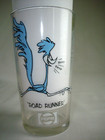 Ultra Rare 1973 Pepsi Looney Tunes Road Runner 5  Tall 12 Oz  Variant Glass Used
