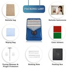 Kalimba Thumb Piano 17 Keys  Finger Piano Musical Instruments  Mbira Music Ki   