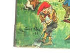 Vtg 1960 Unpunched Model Tableau Litor Sweden Book Snow White   Seven Dwarfs 