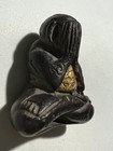 Phra Pidta Lp Kron Rare Old Thai Buddha Amulet Pendant Magic Ancient Idol 1008
