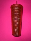 Starbucks 2019 Hot Pink Studded Cold Cup Holiday Tumbler 24 Oz    new