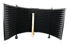 Large Studio Microphone Isolation Shield W sound Dampening Foam  hh 