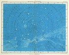 1855 Johnston Astronomy Star Map South Pole Southern Cross Milky Way Night Sky