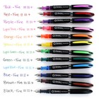 12 Thornton s Office Supplies  Disposable Fountain Pens Medium Point  Assorted