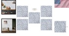5 Pack Tin Wall Tiles 12x12 Antique White Nail-up Ceiling Backsplash