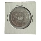 1884 Chile Republic 1 Peso 25g  900 Silver Coin - Very Fine