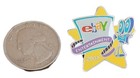 Vintage 2003 Ebay Live Entertainment Category Enamel Hat Lapel Pin Pinback