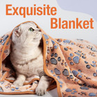 Blankets For Dogs - Fluffy Cats Dogs Blankets For Medium To Large Dogs  Cute Paw