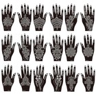 Henna Tattoo Stencils Kit - Reusable Indian Temporary Tattoo Stickers