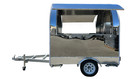 85  Wide Food Vending Trailer Mobile Concession Silver