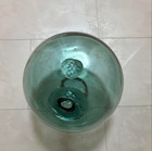 Japanese Antique Glass Fishing Float  Kanji      north Mark 
