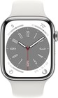 Apple Watch Series 8 Stainless Steel 41mm  gps   Cellular  Silver  excellent 