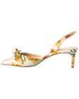 Alexandre Birman Clarita 60 Satin Slingback Pump Women s Yellow 36