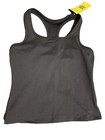 Nwt All In Motion Girls Seamless Racerback Tank Top Navy Blue Size M