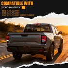 Pair Led Tail Lights For Ford Maverick 2022-2024 Rear Lamps Assembly W  Led Drl