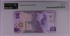 Mexico Banco Central  50 Pesos 2021  P  S130aa Pmg 67 Epq  Superb Gem Unc