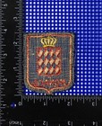 Vintage Monaco Coat Of Arms Crest European Country Travel Souvenir Sew-on Patch